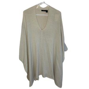 RDI Women's Knit V Neckline Shark Hem Pullover